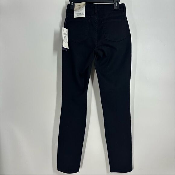 NYDJ Alina Skinny Black Leggings Sz 0 Super Sculpting Denim NWT - Picture 4 of 10